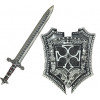 Escudo de Guerreiro Medieval Escudo de Guerreiro Medieval