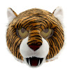 Cabeça Capacete Máscara Tigre Pelúcia Luxo Cabeça Capacete Máscara Tigre Pelúcia Luxo