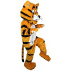 Fantasia Tigre Mascote Luxo Alegre Fantasia Tigre Mascote Luxo Alegre