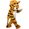 Fantasia Tigre Mascote Luxo Alegre Fantasia Tigre Mascote Luxo Alegre