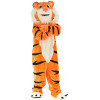Fantasia Tigre Mascote Luxo Clássico Fantasia Tigre Mascote Luxo Clássico