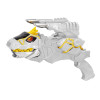 Arma de Power Rangers Dino Charger Prata Arma de Power Rangers Dino Charger Prata