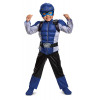 Fantasia Power Rangers Morfador Azul Luxo Infantil Bebê Fantasia Power Rangers Morfador Azul Luxo Infantil Bebê