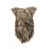 Cabeça Capacete Máscara Lobo Pelúcia Luxo Cabeça Capacete Máscara Lobo Pelúcia Luxo