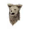 Cabeça Capacete Máscara Lobo Pelúcia Luxo Cabeça Capacete Máscara Lobo Pelúcia Luxo