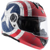 Capacete do Capitão América Motoqueiro Capacete do Capitão América Motoqueiro
