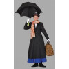 Fantasia Mary Poppins Babá Inglesa Fantasia Mary Poppins Babá Inglesa
