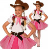 Fantasia Infantil Cowboy Cowgirl Pink Country Rosada Fantasia Infantil Cowboy Cowgirl Pink Country Rosada