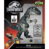 Fantasia Mundo Jurássico Reino Caído Velociraptor Adulto Inflável com Sons Fantasia Mundo Jurássico Reino Caído Velociraptor Adulto Inflável com Sons