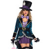 Fantasia Chapeleiro Maluco Adulto Alice no País das Maravilhas Luxo Feminino Fantasia Chapeleiro Maluco Adulto Alice no País das Maravilhas Luxo Feminino