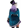 Fantasia Chapeleiro Maluco Adulto Alice no País das Maravilhas Luxo Feminino Extra Grande Fantasia Chapeleiro Maluco Adulto Alice no País das Maravilhas Luxo Feminino Extra Grande