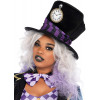 Fantasia Chapeleiro Maluco Adulto Alice no País das Maravilhas Luxo Feminino Extra Grande Fantasia Chapeleiro Maluco Adulto Alice no País das Maravilhas Luxo Feminino Extra Grande