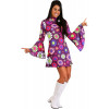 Fantasia Feminina Hippie Anos 70 Luxo Adulto Fantasia Feminina Hippie Anos 70 Luxo Adulto