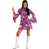 Fantasia Feminina Hippie Anos 70 Luxo Adulto Fantasia Feminina Hippie Anos 70 Luxo Adulto