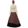 Fantasia Mulher Vitoriana Medieval Adulto Feminino