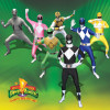 Fantasia Power Rangers Luxo Rosa Adulto