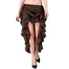 Saia Velho Oeste Luxo Adulto Feminino Várias Cores Saia Longa Mad Max