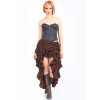 Saia Velho Oeste Luxo Adulto Feminino Várias Cores Saia Longa Mad Max