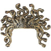 Tiara Coroa Medusa Dourada Tiara Coroa Medusa Dourada