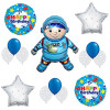 Balão Naves Espacial Astronauta e Estrelas Luxo Balão Naves Espacial Astronauta e Estrelas Luxo