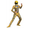 Fantasia Power Rangers Amarelo Filme Músculos Infantil Fantasia Power Rangers Amarelo Filme Músculos Infantil