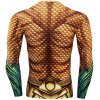 Camiseta Aquaman Adulto Longa Camiseta Aquaman Adulto Longa