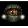 Capacete Halo 3 Luxo Adulto Luz Capacete Halo 3 Luxo Adulto Luz