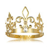 Coroa de Rei ou Rainha Luxo Dourada Coroa de Rei ou Rainha Luxo Dourada