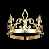 Coroa de Rei ou Rainha Luxo Dourada Coroa de Rei ou Rainha Luxo Dourada