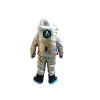 Fantasia Astronauta do Espaço Adulto Mascote Prata Fantasia Astronauta do Espaço Adulto Mascote Prata