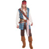 Fantasia Piratas do Caribe Jack Sparrow Clássica Adulto Fantasia Piratas do Caribe Jack Sparrow Clássica Adulto