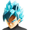 Máscara Goku Dragon Ball Z Super Saiyan God Anime Cosplay