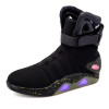 Tênis de Volta para o Futuro Marty Mcfly com Luz Preto Tênis de Volta para o Futuro Marty Mcfly com Luz Preto
