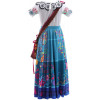 Fantasia Encanto Mirabel Disney infantil Luxo Fantasia Encanto Mirabel Disney infantil Luxo
