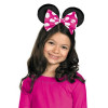 Tiara com Orelhas Minnie Mouse Rosa Tiara com Orelhas Minnie Mouse Rosa