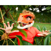 Máscara Jurassic Park O Mundo dos Dinossauros TRex Infantil Velociraptor Máscara Jurassic Park O Mundo dos Dinossauros TRex Infantil Velociraptor