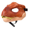 Máscara Jurassic Park Mundo dos Dinossauros TRex Infantil Velociraptor