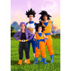 Peruca Goku Dragon Ball Infantil