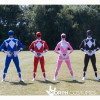 Fantasia Power Rangers Vermelho Luxo Fantasia Power Rangers Amarelo Luxo