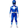 Fantasia Power Rangers Azul Infantil Luxo Fantasia Power Rangers Azul Infantil Luxo