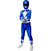 Fantasia Power Rangers Azul Infantil Luxo Fantasia Power Rangers Azul Infantil Luxo