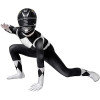 Fantasia Power Rangers Preta Infantil Luxo Fantasia Power Rangers Preta Infantil Luxo