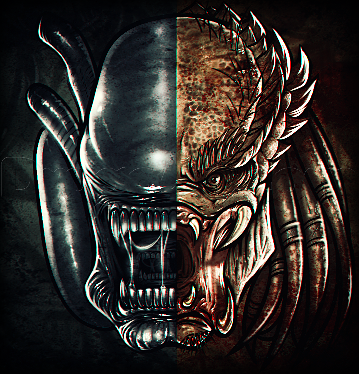 Fantasia Adulto dos Alien vs Predator