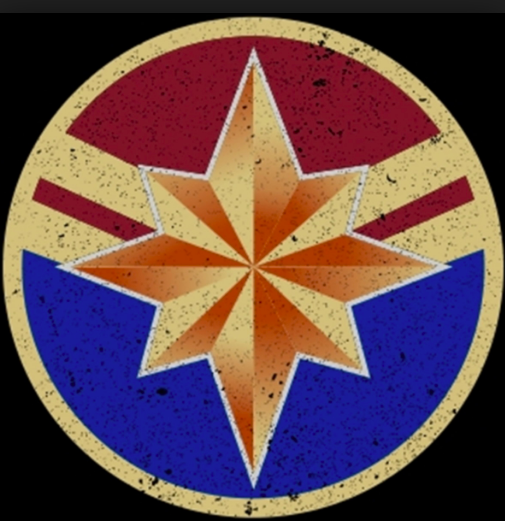 Capitã Marvel Fantasia Capitã Marvel Adulto Luxo