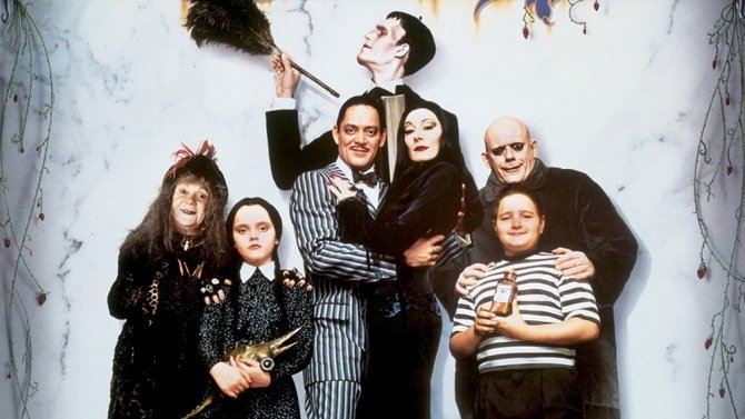 Família Addams Caveira Crânio com Luz Família Addams
