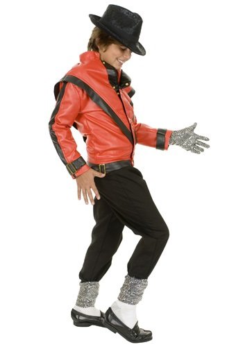 Michael Jackson Fantasia Adulto Michael Jackson Jaqueta Luxo
