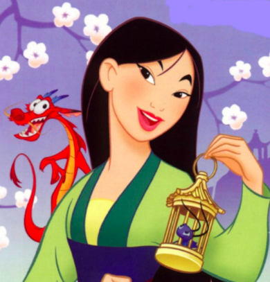 Mulan Fantasia Descendentes Disney Lonnie Infantil Luxo