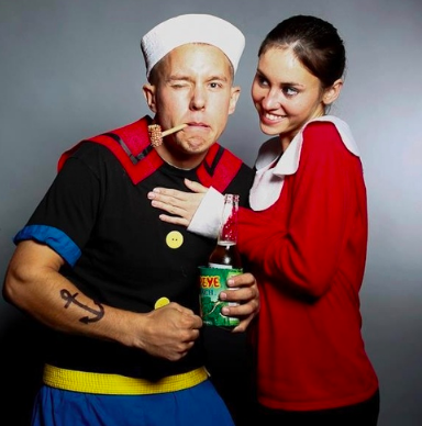 Popeye Fantasia Adulto Brutus Popeye Luxo