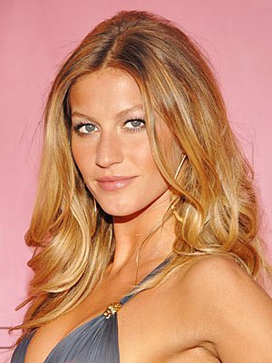 Peruca Gisele Bundchen Celebridade Loira Cabelo Humano Remy