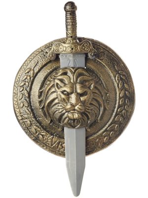 Escudo Romano e Espada Luxo